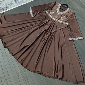 Gorgeous party maxi abaya/ burkha dress NWT